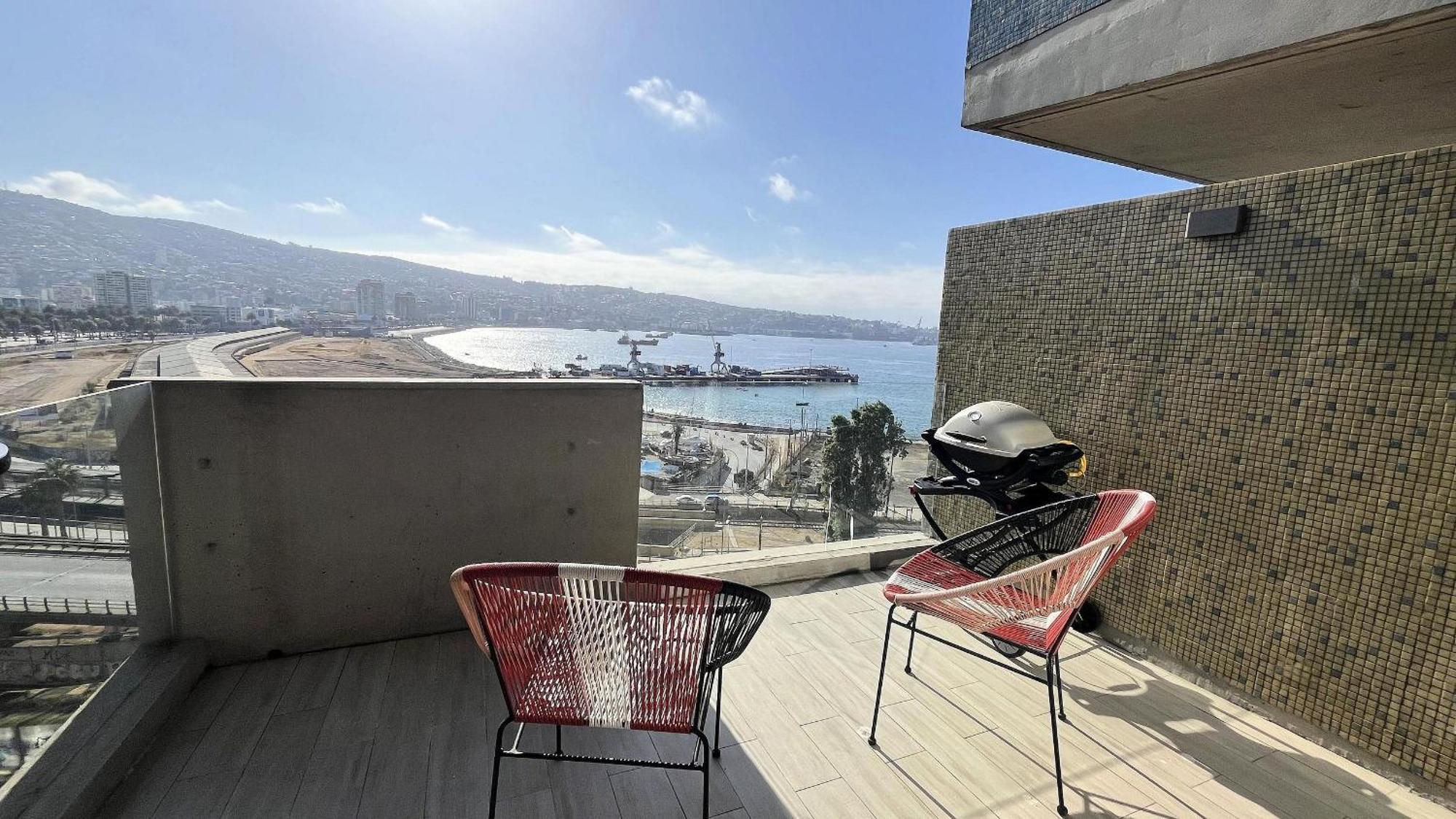 Apartamento Exclusivo Y Moderno Depto. En Mirador Baron Valparaíso